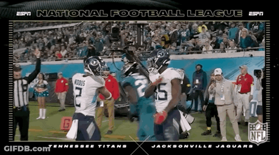 Tennessee Titans Players Hand Shake GIF