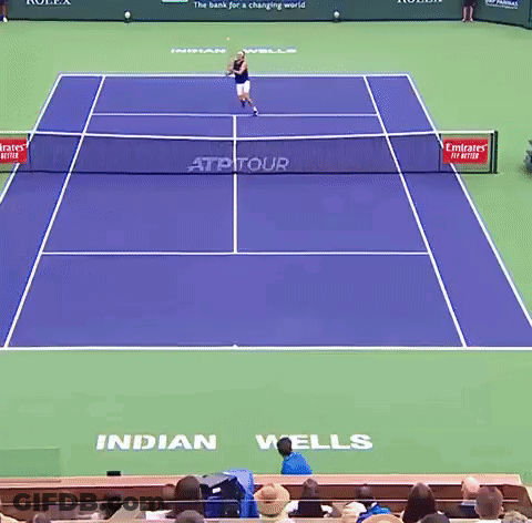 Tennis Court Indian Wells GIF