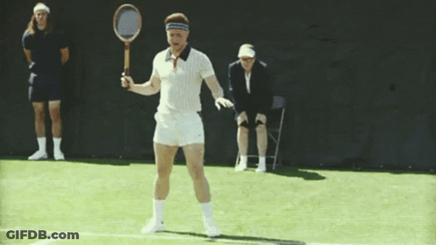 Tennis Dancing Olly Murs GIF