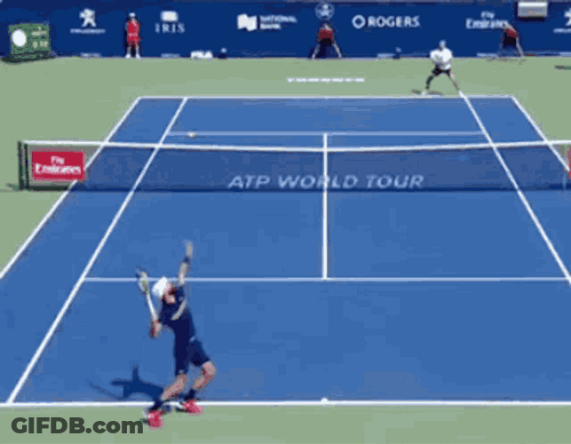 Tennis Fail Serve Paire GIF
