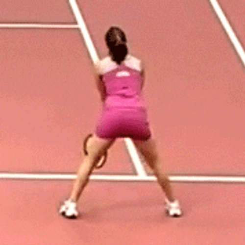 Tennis Girl Booty Twerk GIF