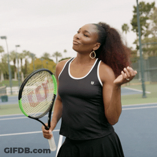 Tennis Groove Venus Williams GIF
