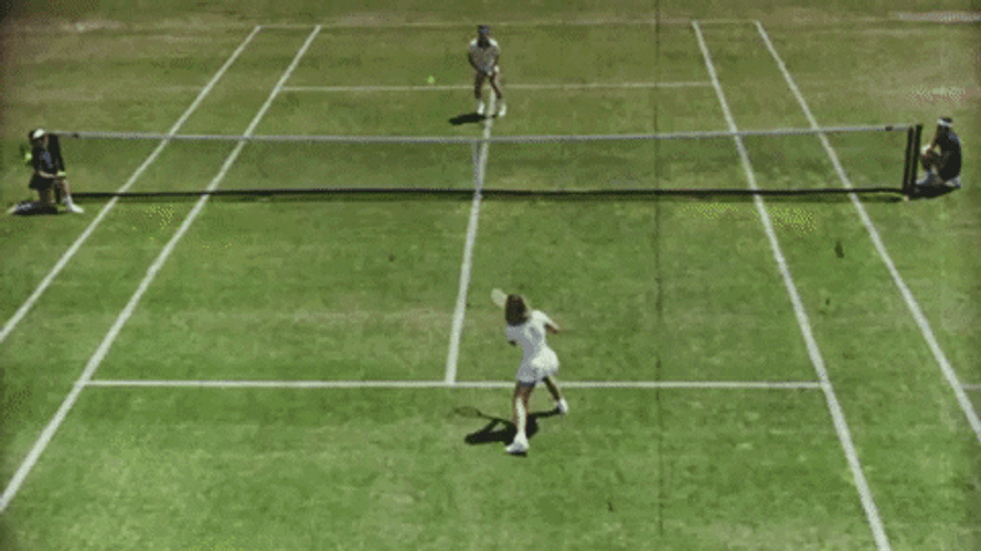 Tennis Match LOL Unpredictable GIF