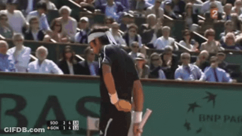 Tennis Match With Scoreboard 500 2 4 GIF
