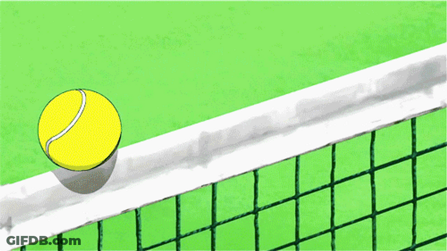 Tennis Net Ball Anime GIF