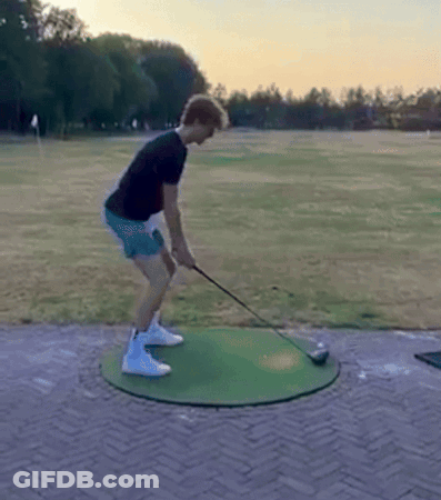 Tennis Player Holding Racket Before Sof Sign GIF
