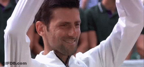 Tennis Player Lying On Ground Legs Crossed GIF