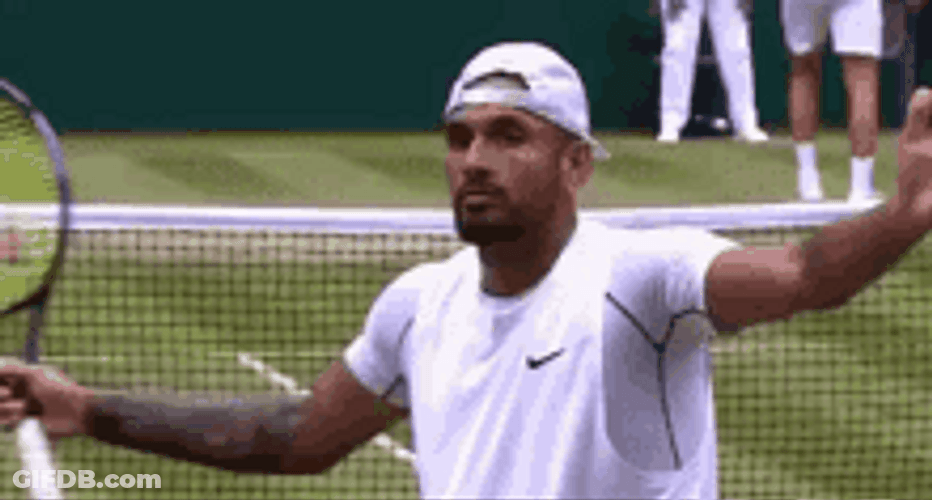 Tennis Player Take A Bow GIF