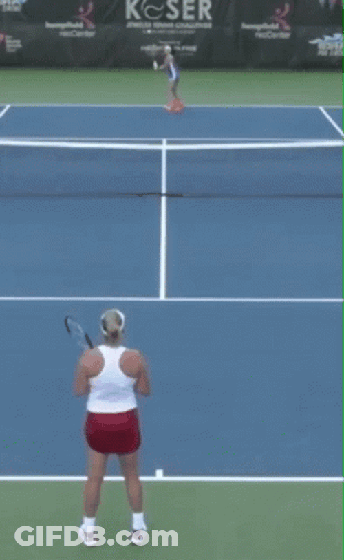 Tennis Tanking Coco Vandeweghe GIF