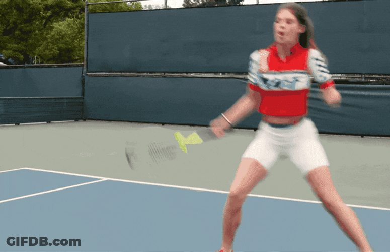 Tennis Win Hannah Stocking GIF