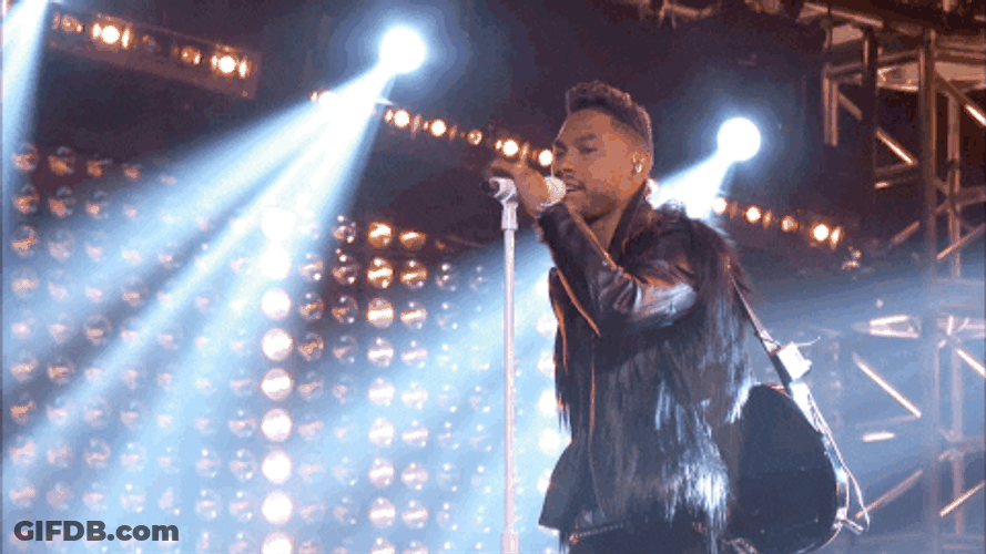 Tenor Miguel American Singer Bet Awards GIF