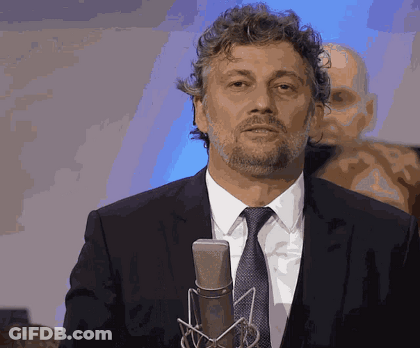 Tenor Opera Singing Jonas Kaufmann GIF