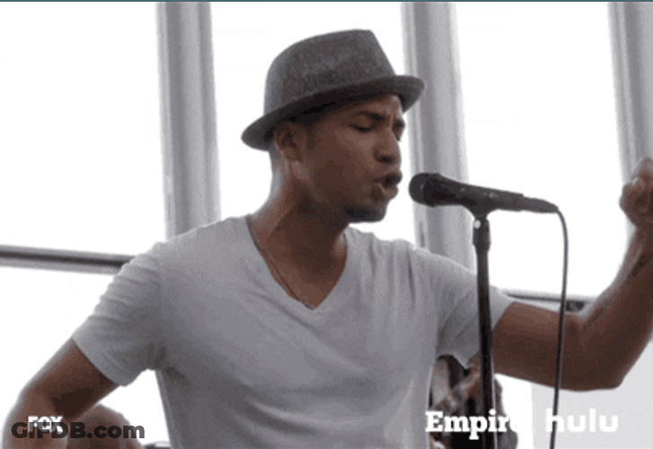 Tenor Sing Dance Jamal Lyon Empire GIF