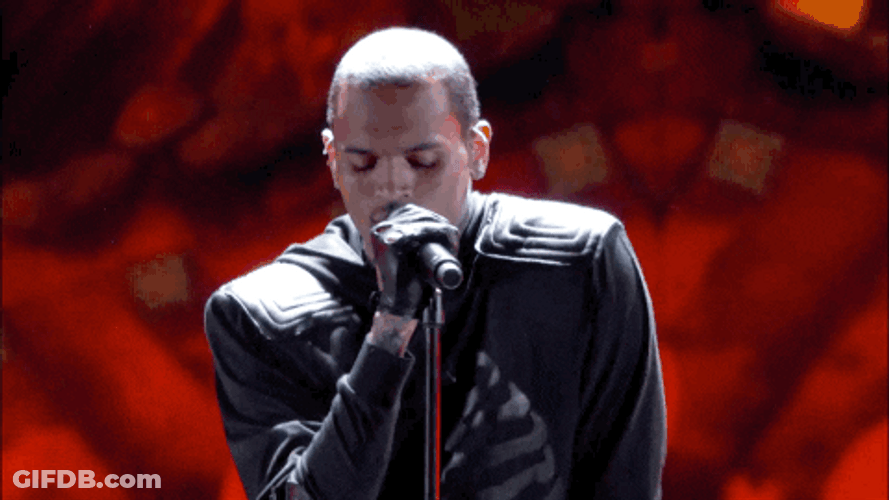 Tenor Sing Dance Performance Chris Brown GIF