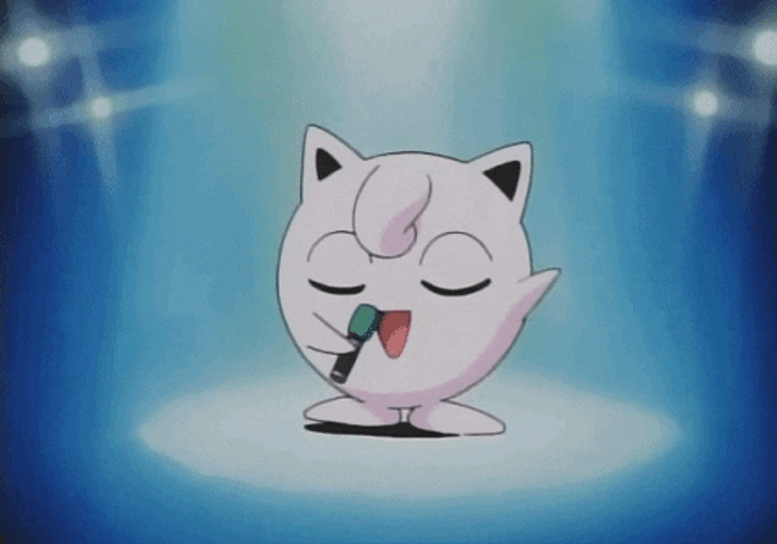 Tenor Singing Jigglypuff Pokemon Anime GIF