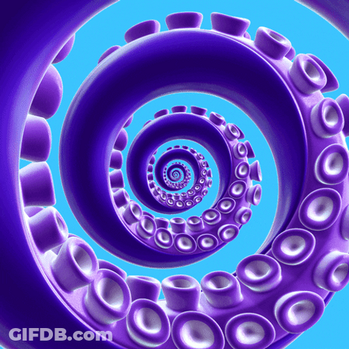 Tentacle Hypnosis Spiral GIF