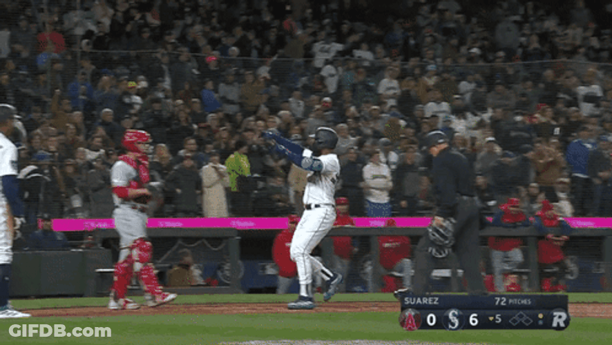 Teoscar Hernandez Greet Bump GIF