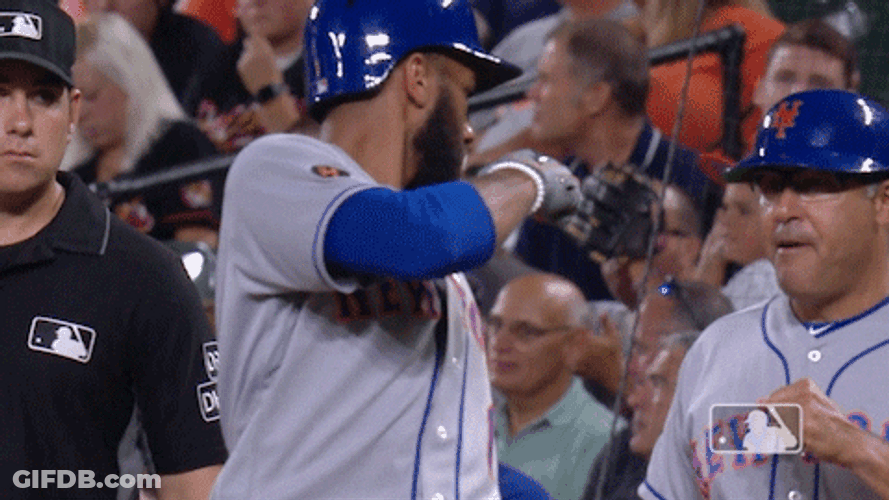Teoscar Hernandez Hard And Intense Fist GIF
