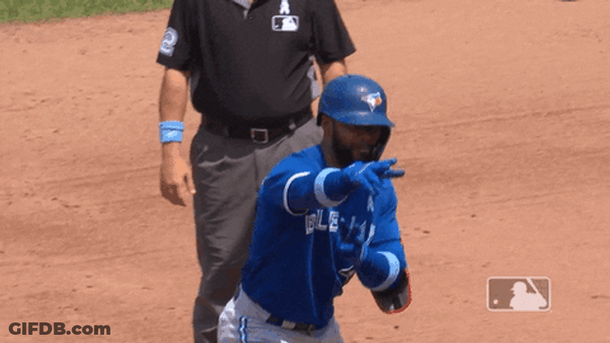 Teoscar Hernandez Pointing Hands GIF