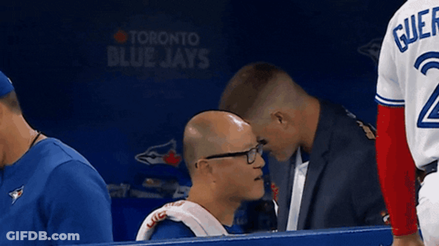 Teoscar Hernandez With Fake Confetti GIF