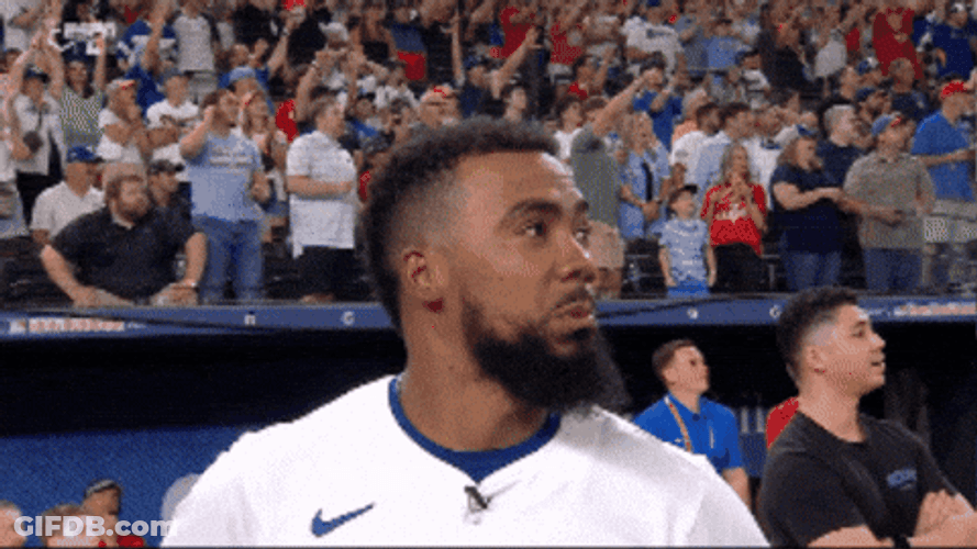 Teoscar Hernandez Yes Reaction GIF