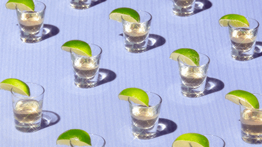 Tequila Shots Happy Hour Stop Motion GIF