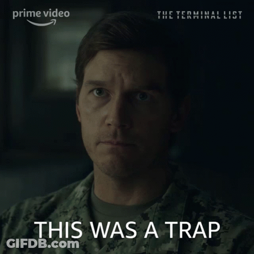 Terminal List Poster Man In Military Uniform GIF