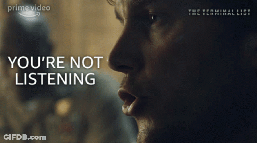 Terminalist Chris Pratt Not Listening To Me GIF