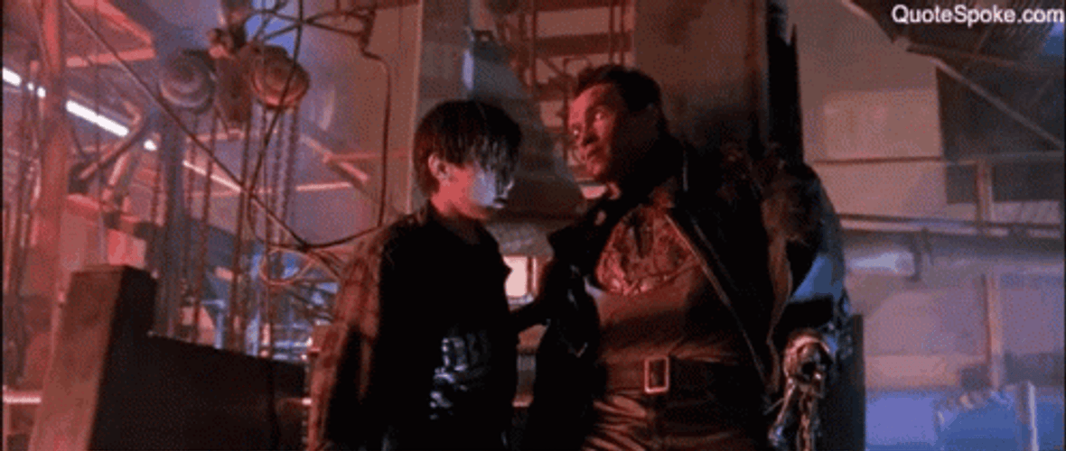 Terminator 2 I Need A Vacation GIF