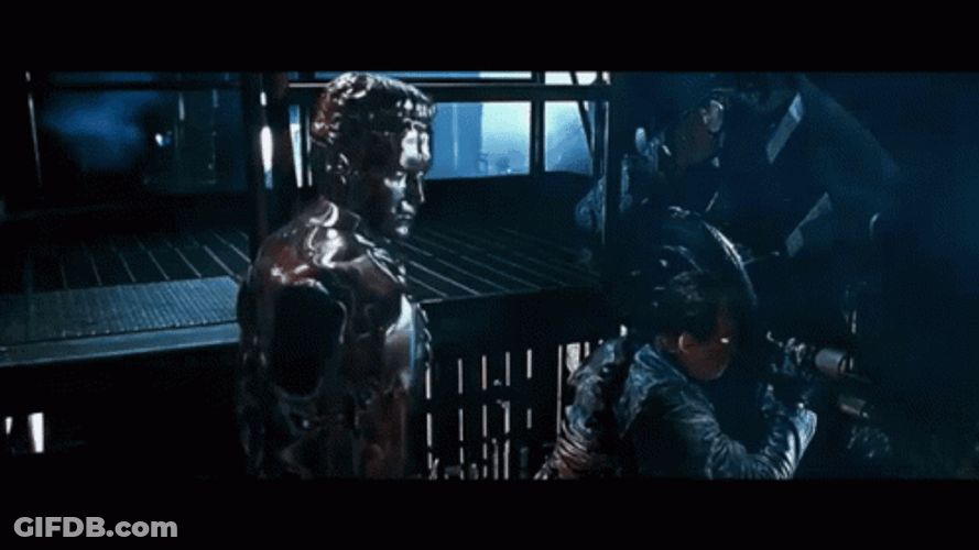 Terminator Skynet As Robert Patrick GIF