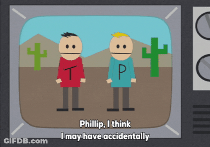 Terrance And Phillip Killing Is Never An Accident GIF