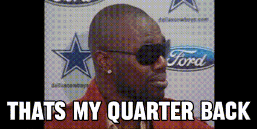 Terrell Owens Thats My Quarterback GIF