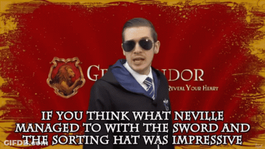 Terrence Boot In Gryffindor Flirting GIF