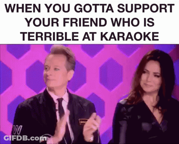 Terrible In Karaoke GIF