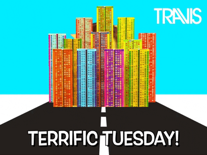 Terrific Tuesday Travis Sunshine GIF