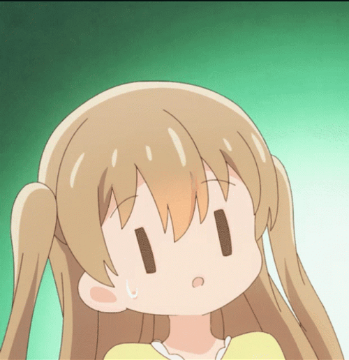 Terrified Anime Loop GIF