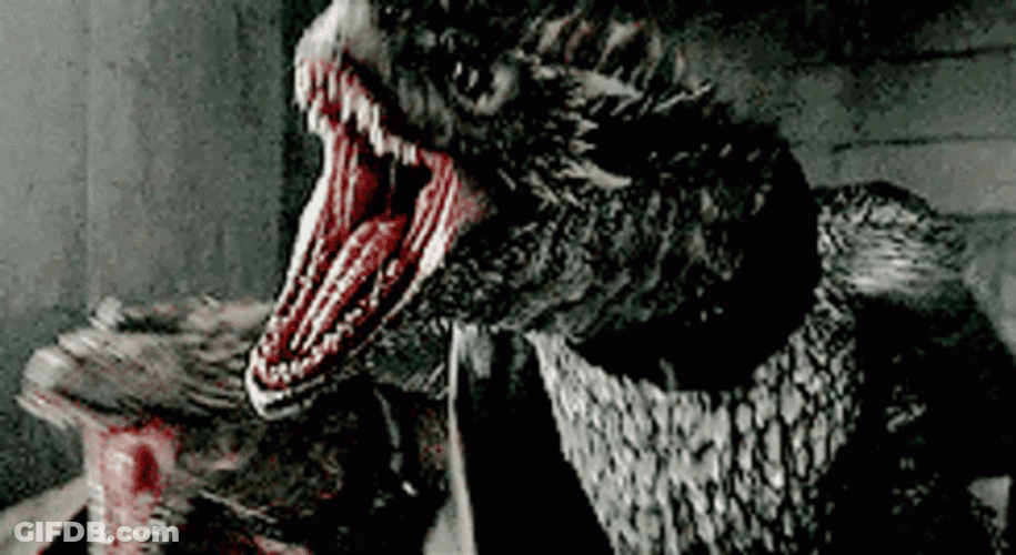 Terrifying Massive Dragin Meleys Roaring GIF
