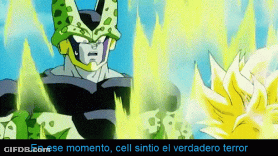 Terror Cell Dragon Ball Z GIF