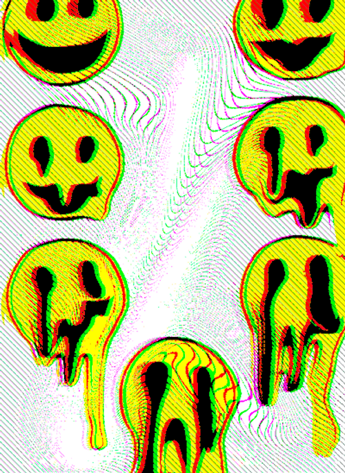 Terror Smile Emoji GIF