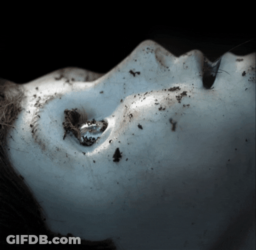 Terror The Boy Crying Blood GIF