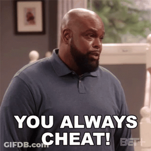 Terry Carson You Always Cheat Cheaters GIF