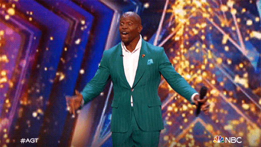 Terry Crews AGT Fireworks GIF