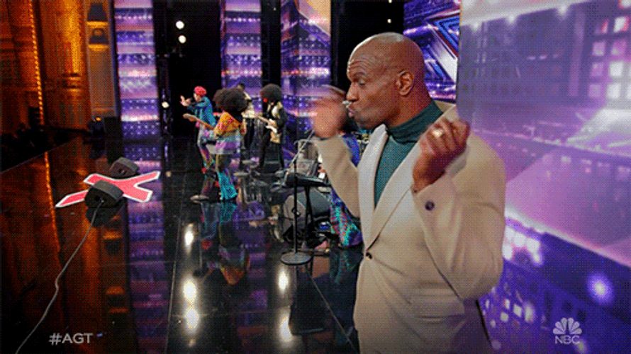 Terry Crews Dancing Americas Got Talent GIF