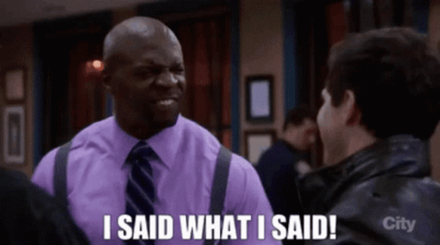 Terry Crews I Said What I Said GIF