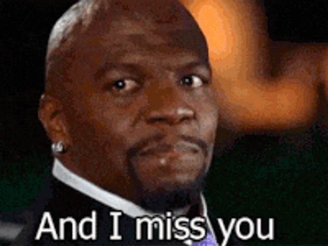 Terry Crews No I Miss You More GIF