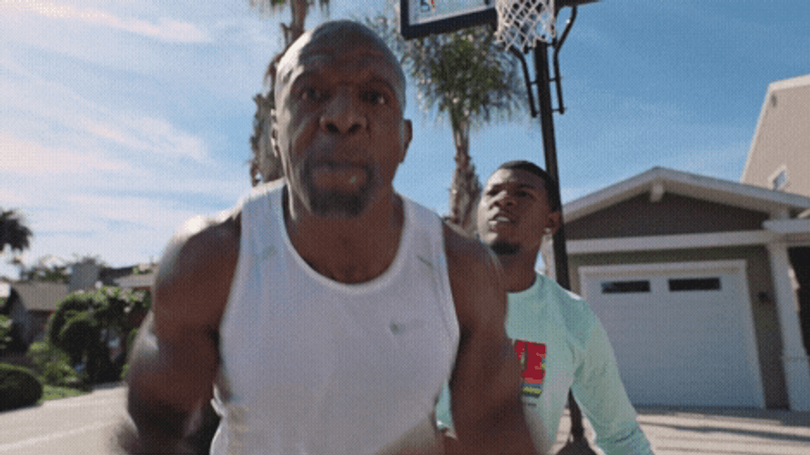 Terry Crews Pumped Up Screaming GIF