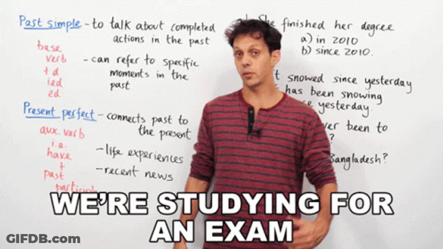 Test Day Awkward Benjamin Engvid GIF