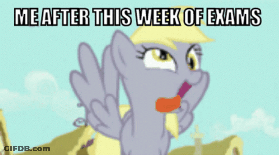 Test Day Frantic Derpy Hooves GIF