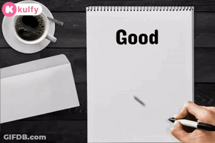 Test Day Good Luck Text Design GIF