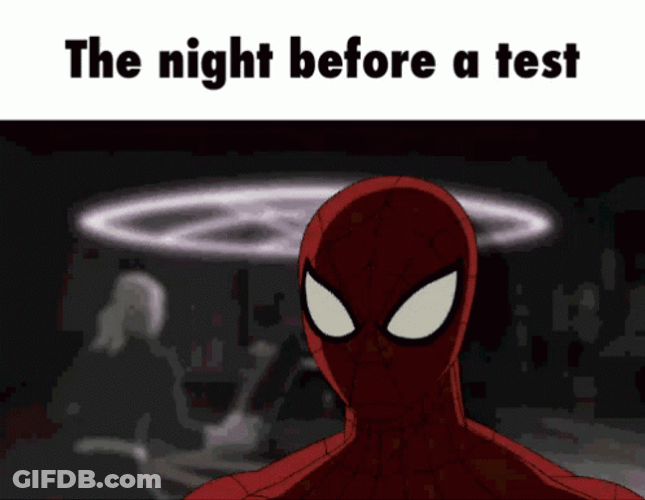 Test Day Spiderman Blowing Mind GIF